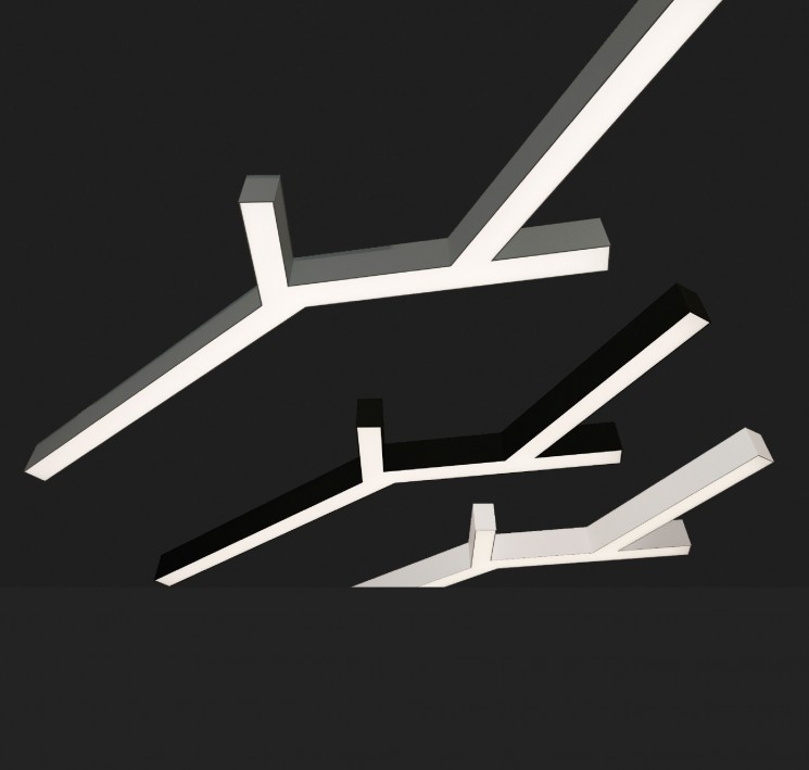 Накладной светодиодный светильник Donolux DL18516C052B115 152,5 см 115W