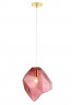 Светильник подвесной Crystal Lux NUESTRO SP1 GOLD/PINK