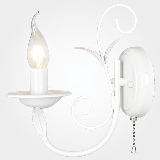 Бра Eurosvet 60050/1 глянцевый белый