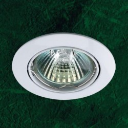 Светильник Novotech 369100 белый ПВ GХ5,3 50W
