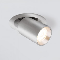 Встраиваемый светильник Elektrostandard 9917 LED 10W 4200K серебро 9917 LED