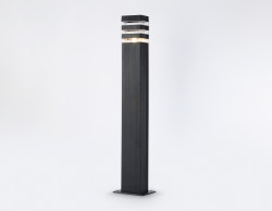 Ландшафтный светильник Ambrella light GARDEN ST2588 11х6,5х80 см 1хЕ27 черный металл/прозрачный акрил
