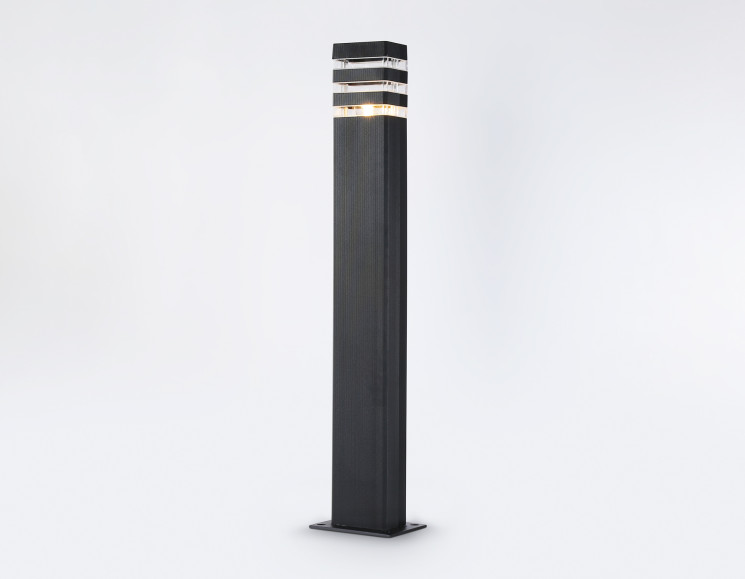 Ландшафтный светильник Ambrella light GARDEN ST2588 11х6,5х80 см 1хЕ27 черный металл/прозрачный акрил