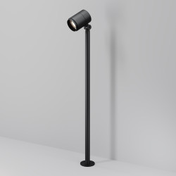 Ландшафтный светильник Maytoni O497FL-L12B3K Спира / Spira 3000К 12Вт IP 65 Диаметр 10 см Высота 95 см черный