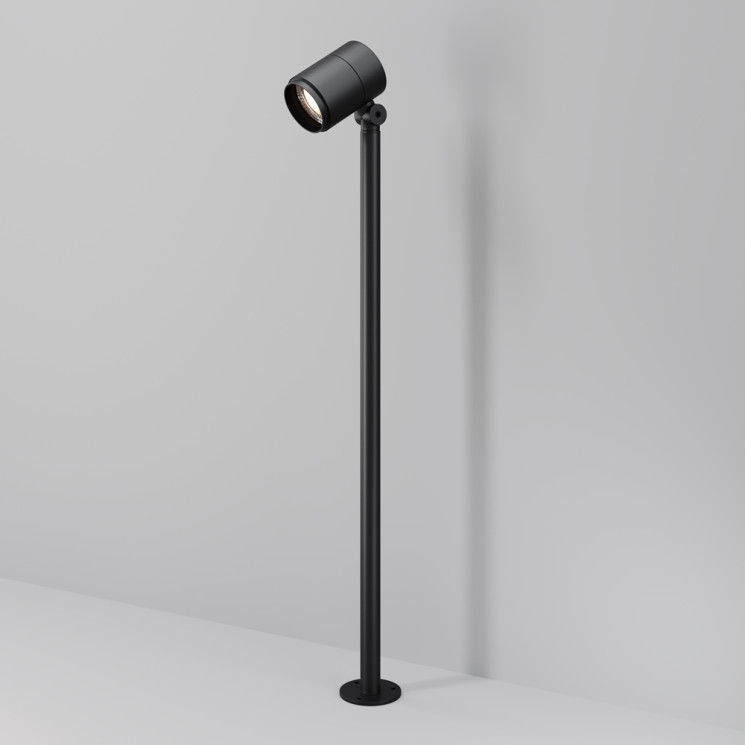 Ландшафтный светильник Maytoni O497FL-L12B3K Спира / Spira 3000К 12Вт IP 65 Диаметр 10 см Высота 95 см черный