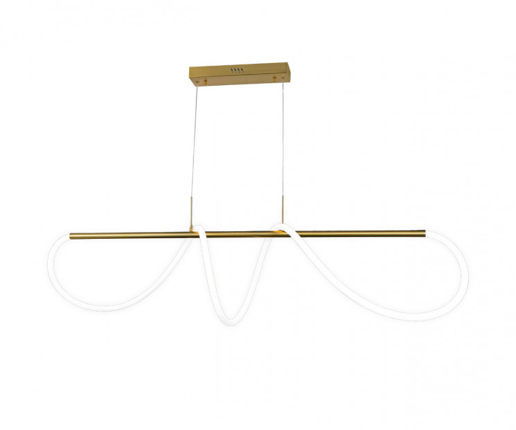 Kink Light 08041,20(3000K) Подвес диммируемый Далия бронза w135*20 h150 Led 72W (3000K) с пультом ДУ