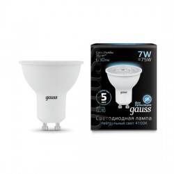 Лампа Gauss LED 101506207 7W GU10 4100K