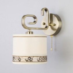 Настенный светильник  Eurosvet Frangia 60086/1 античная бронза