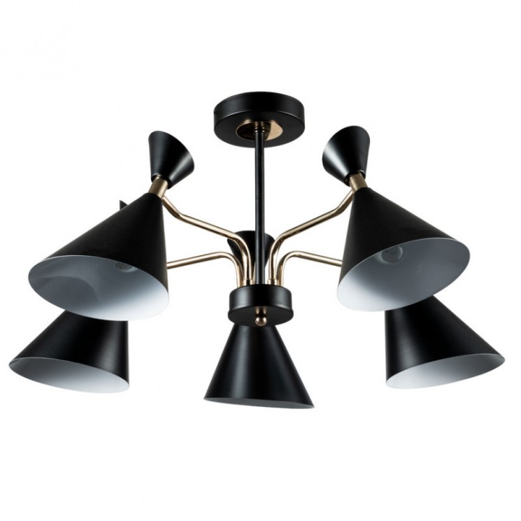 Люстра на штанге ARTE Lamp A2711PL-5BK Wellington