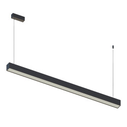 Светильник подвесной ST Luce Черный LED 1*35W 4000K 962Lm Ra>80 120°IP20 L1120xW50xH60 180-220V     ST612.443.32