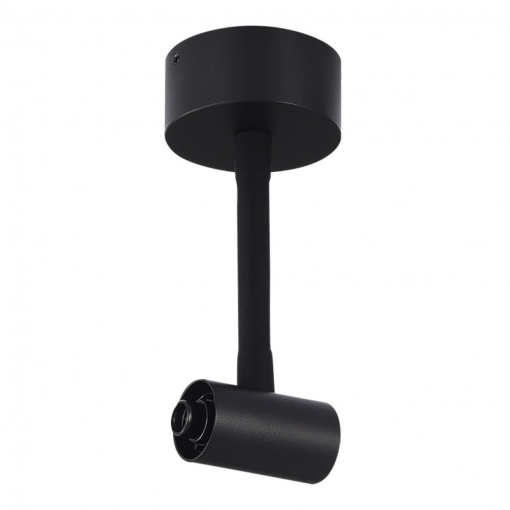 Потолочный токопроводящий соединитель с подводом питания ST Luce Черный        ST1602.429.00 TECHNO