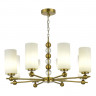 Светильник подвесной ST Luce латунь/белый E27 8*40W          SL2003.303.08