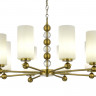 Светильник подвесной ST Luce латунь/белый E27 8*40W          SL2003.303.08