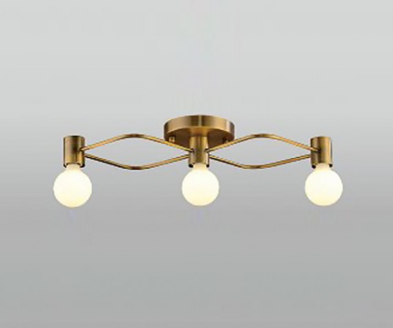 Светильник потолочный ITALLINE Vega PL 6088/3 bronze