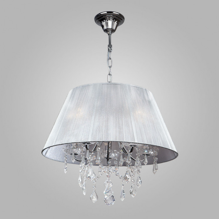 Подвесная люстра Eurosvet 3125/5 хром/серебристый Strotskis Odette