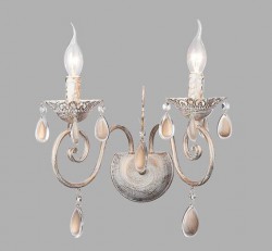 Бра Eurosvet 10009/2 белый с золотом