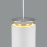 Подвес светодиодный Elektrostandard DLS021 9+4W 4200К белый матовый/серебро