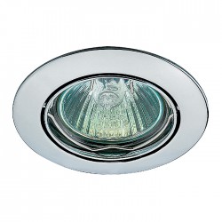 Светильник Novotech 369101 хром ПВ GХ5,3 50W
