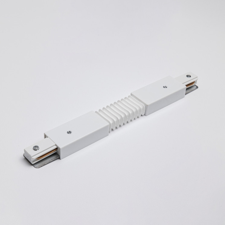 Гибкий коннектор для однофазного трекового шинопровода MKA-006-1 Белый Mikami Basic