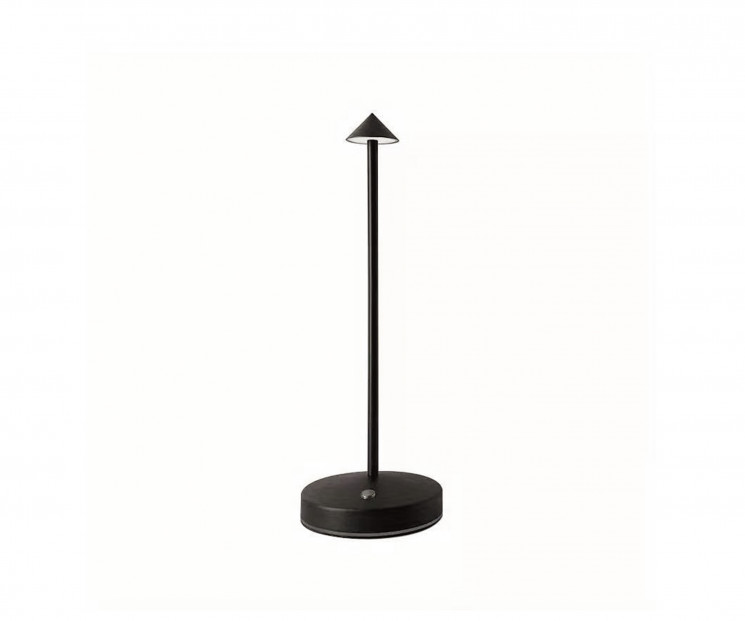 Kink Light 07209-T,19 Настольная лампа Кальми черный d9,7 h30 Led 2,5w (3000-6000K)