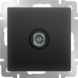 Розетка TV оконечная Werkel W1183008 (WL08-TV черный матовый)