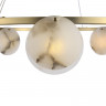 Светильник подвесной ST Luce Латунь/Алебастр G9 8*5W 4000K         SL1520.303.08