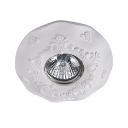 Встраиваемый светильник Maytoni DL284-1-01-W Gyps Classic