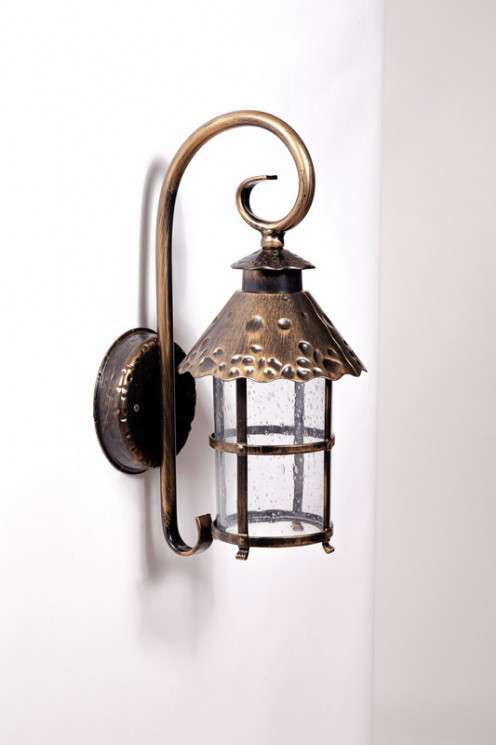 Настенный уличный(фасадный) светильник YAOHUALUX 81502/18 Gb CAIOR 1