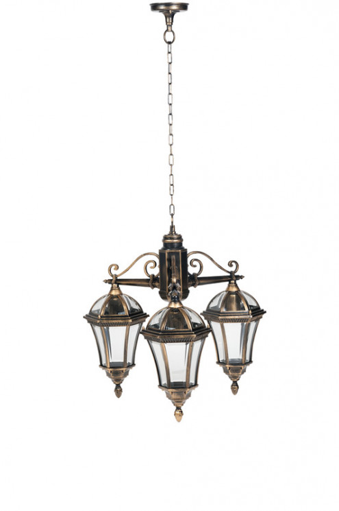 Подвесной уличный светильник YAOHUALUX 95270S/3 Gb ROMA S