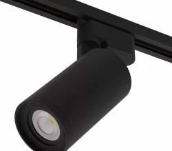 Трековый светильник светодиодный CITY ZOOM 20W 4000K CRI85 Угол света 10°- 60° Черный корпус 2TRA | 220V NEW 19291