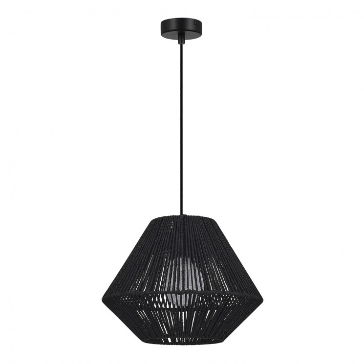 Светильник подвесной ST-Luce черный/черный E27 1*40W SLE6025-403-01 ETTAN