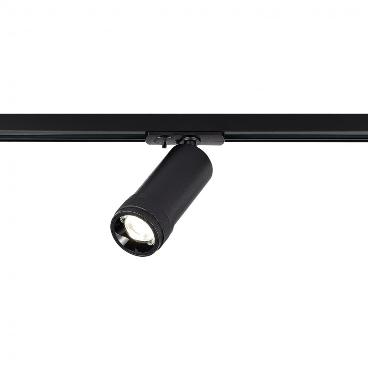 Светильник трековый однофазный ST-Luce Zoom Черный LED 1*20W 4000K 1 800Lm Ra 10-55° IP20 D65xH145 ST385.446.20 ST385