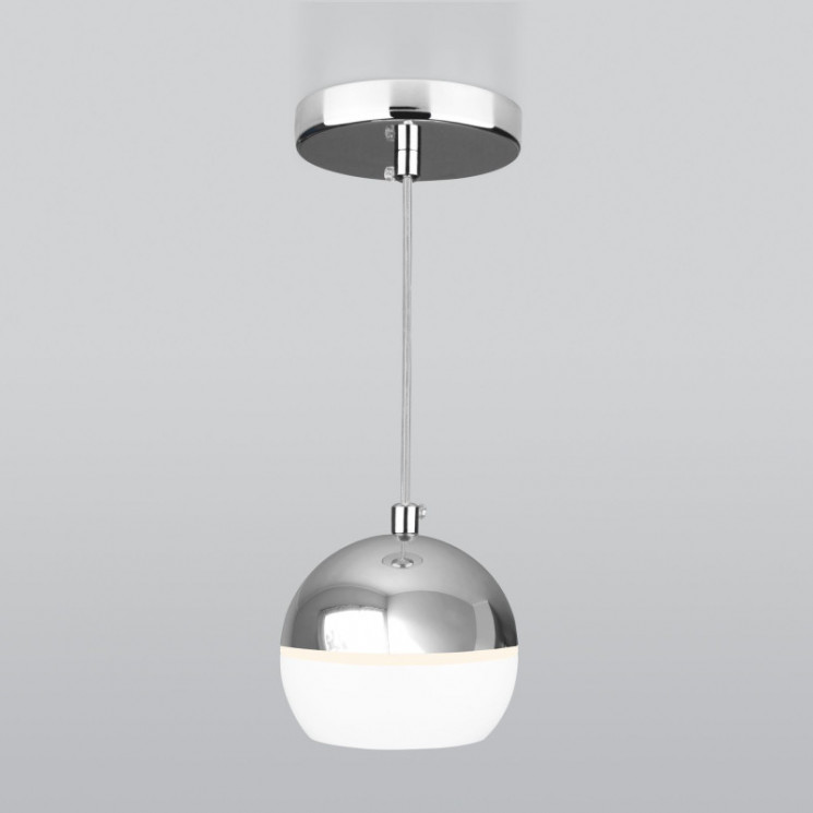 Подвесной светильник Elektrostandard DLS023 9W 4200K белый/хром DLS023