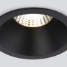 Встраиваемый светильник Elektrostandard 15266/LED 7W 3000K BK черный Lin