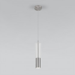 Подвесной светильник Eurosvet 50249/1 никель Solita