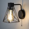 Настенный светильник  Eurosvet Trappola 70107/1 черный