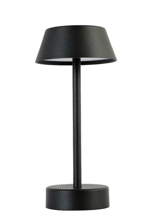 Аккумуляторная настольная лампа Crystal Lux SANTA LG1 BLACK