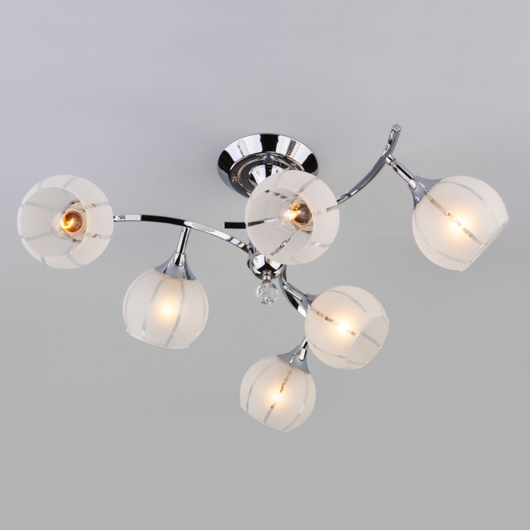 Потолочный светильник  Eurosvet Libre 3353/6 хром/белый