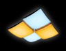 Управляемый светильник Ambrella light FP2324 WH 128W D480*480 ORBITAL PARUS
