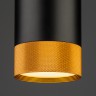 Подвесной светодиодный светильник Eurosvet 50164/1 LED черный/золото