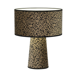 Прикроватная лампа ST Luce Леопардовый/Леопардовый, Черный E27 1*40W         SL1354.614.01