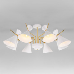 Люстра на штанге Eurosvet 70114/8 белый Apart