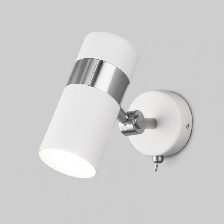 Спот Eurosvet 20096/1 белый/ хром Viero