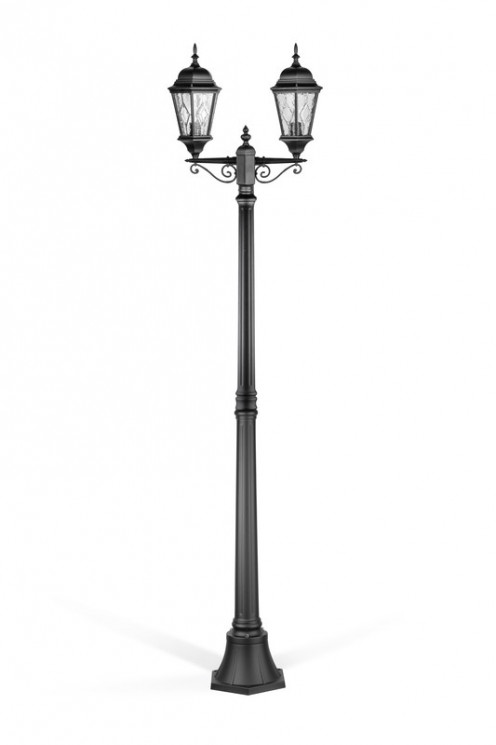 Уличный фонарный столб YAOHUALUX 91408MA Bl ромб ASTORIA 2M