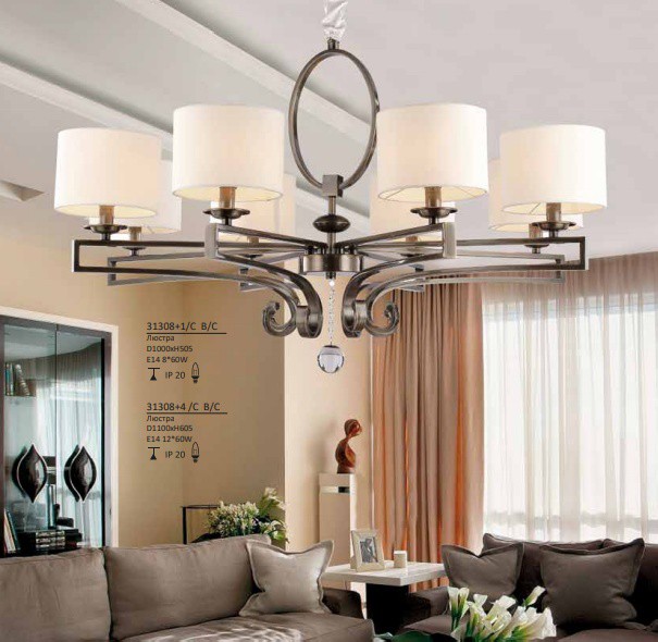 Люстра Newport 31308+1/C B/C