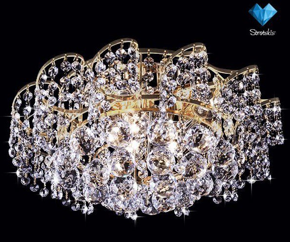 Люстра Eurosvet 16017/6 16017/6 золото Strotskis