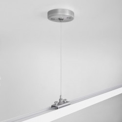 Подвесной комплект Elektrostandard TRF-1-200-CH / Набор для подвеса хром (2 м.) Track White