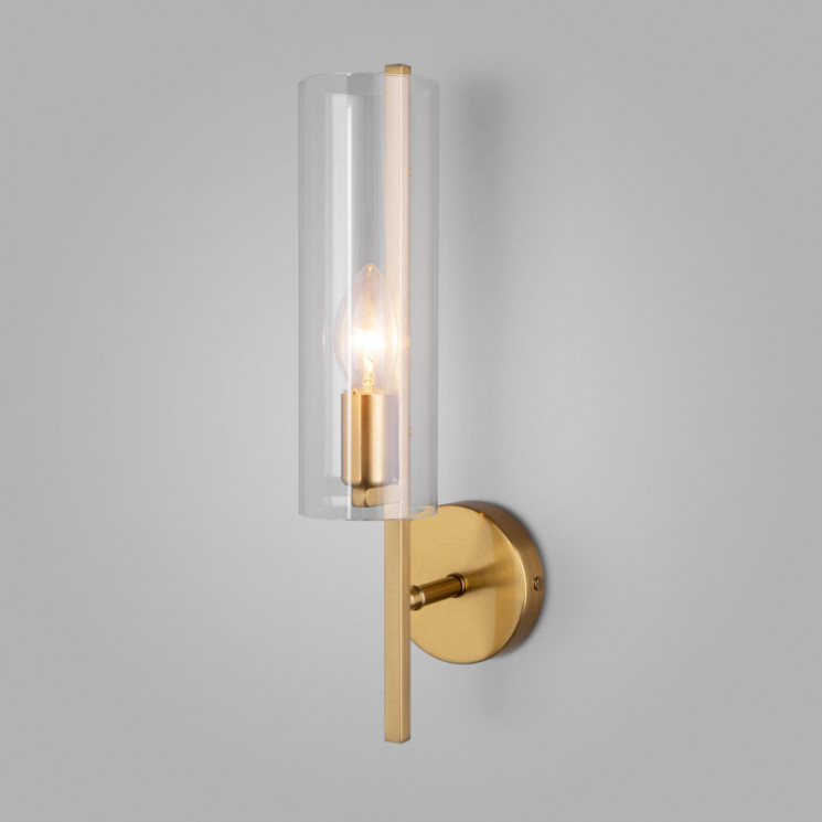 Настенный светильник Eurosvet 70144/1 латунь Trompeta