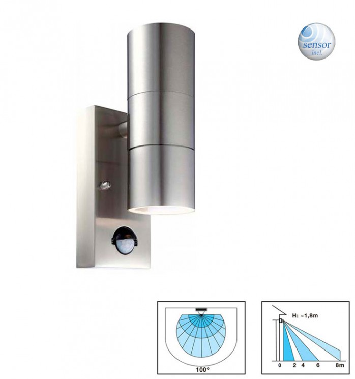 Светильник Globo 3201-2S с датчиком движения
