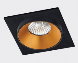Точечный светильник ITALLINE SP SOLO gold + SP 01 black + SP ring